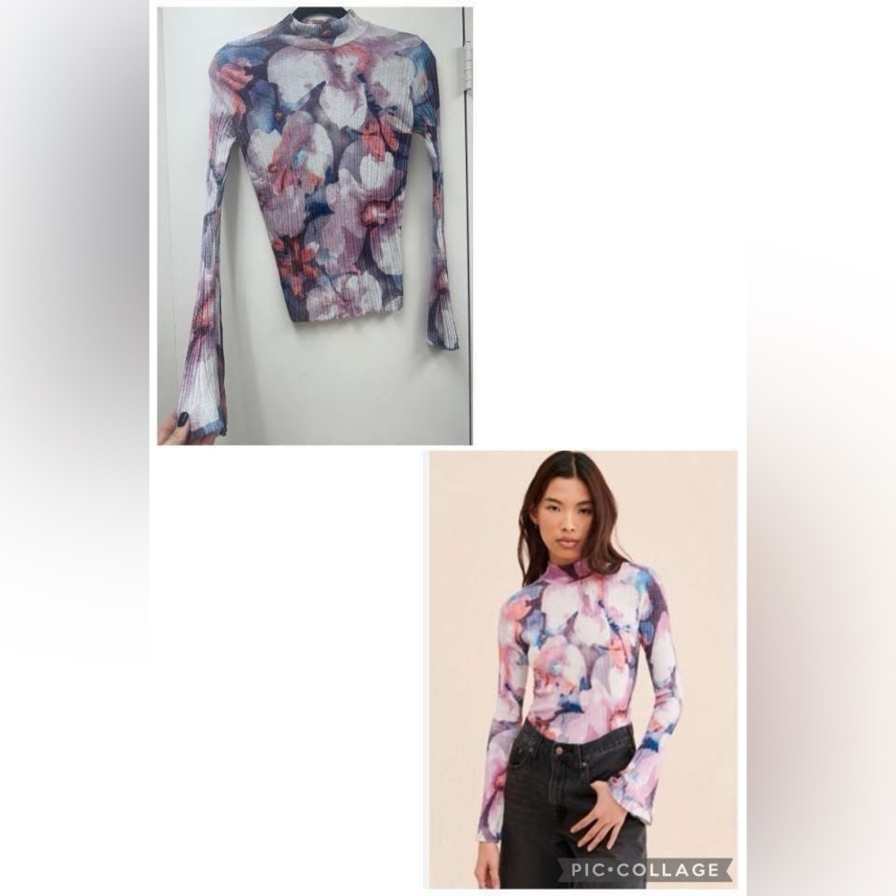 Anthropologie Pilcro | Velvet Turtleneck Sweater
Size: XXS